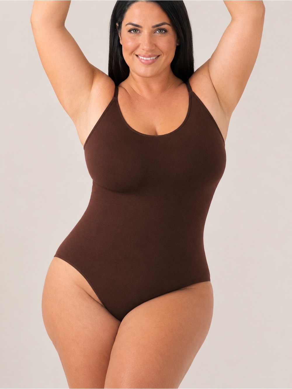 Shapermint All Day Every Day
Scoop Neck Bodysuit 3x Chocolate Brown NEW